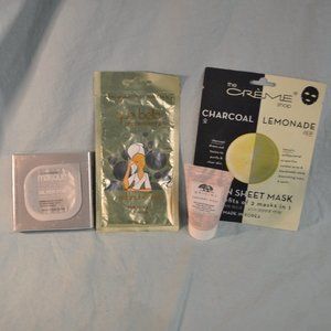 bundle lot 4 face masks NEW masque bar que bella crème shop origins (44)